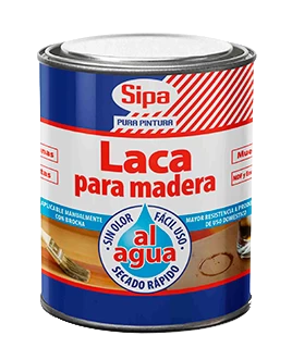 Laca para madera al agua