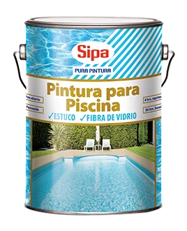 Pintura piscina caucho clorado