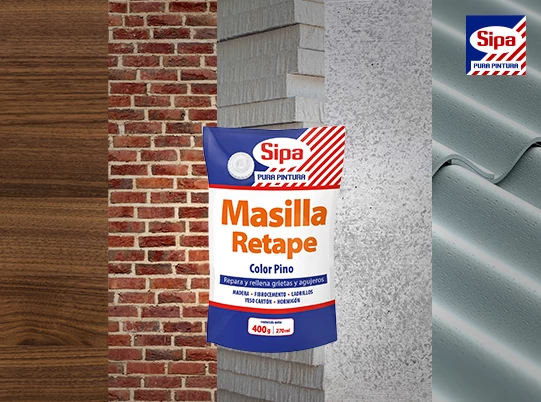Nueva masilla de retape