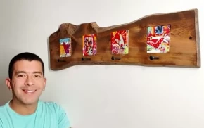 Proyecto Perchero Rústico
