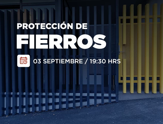 PROTECCIÓN DE FIERROS