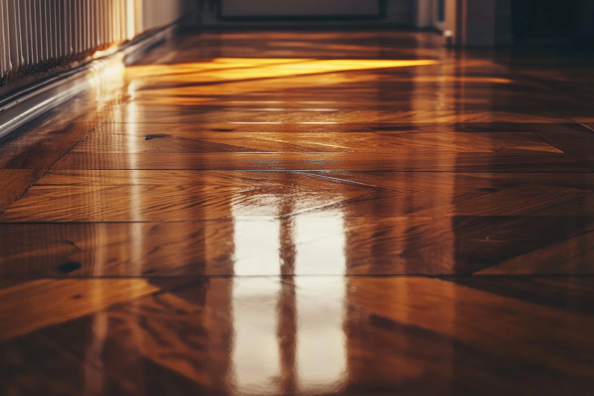 ¿Vas a vitrificar un piso de madera interior?