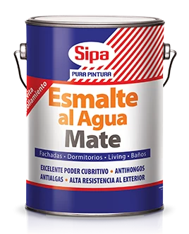 Esmalte al agua mate