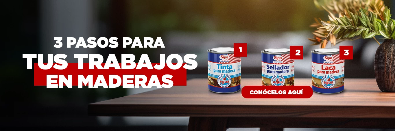 3 pasos para tus trabajos en maderas