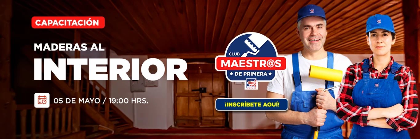 capacitación Maderas al interior Mayo 2026